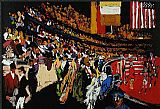 International Horse Show New York by Leroy Neiman